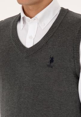 Erkek Antrasit Melanj Süveter - 50316843027