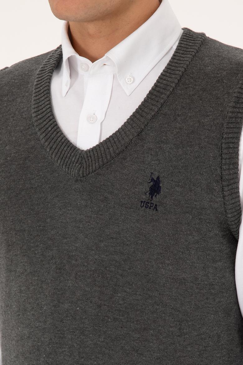 Erkek Antrasit Melanj Süveter - 50316843027