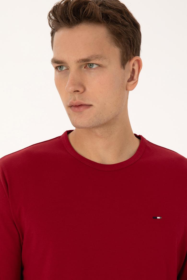 Erkek Bordo Pijama Takımı - 50318612004