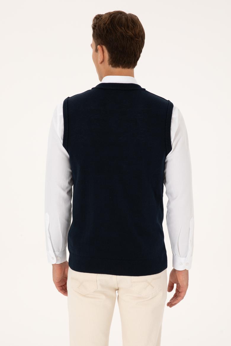 Erkek Lacivert Süveter - 50316843006