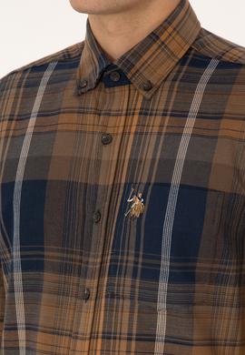 Erkek Camel Uzun Kollu Gömlek - 50308467017