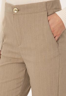 Kadın Camel Kanvas Pantolon - 50309281012