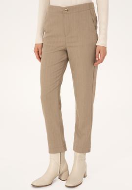 Kadın Camel Kanvas Pantolon - 50309281012