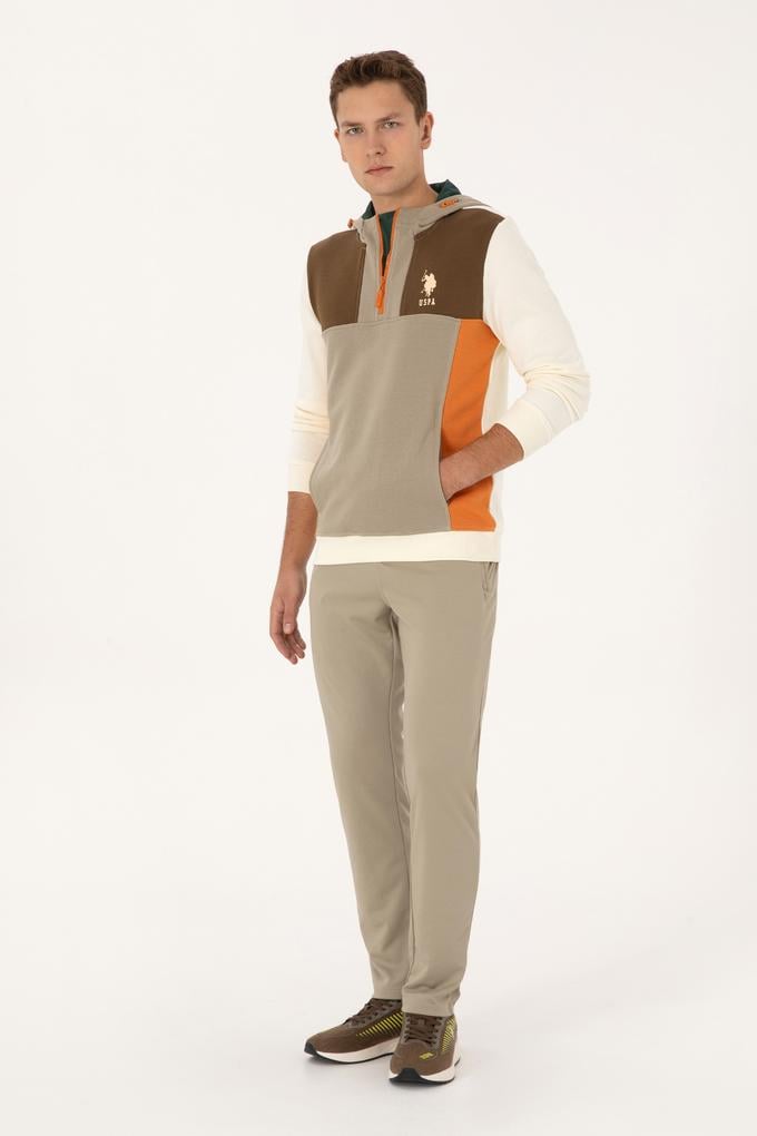 Erkek Açık Haki Eşofman Altı