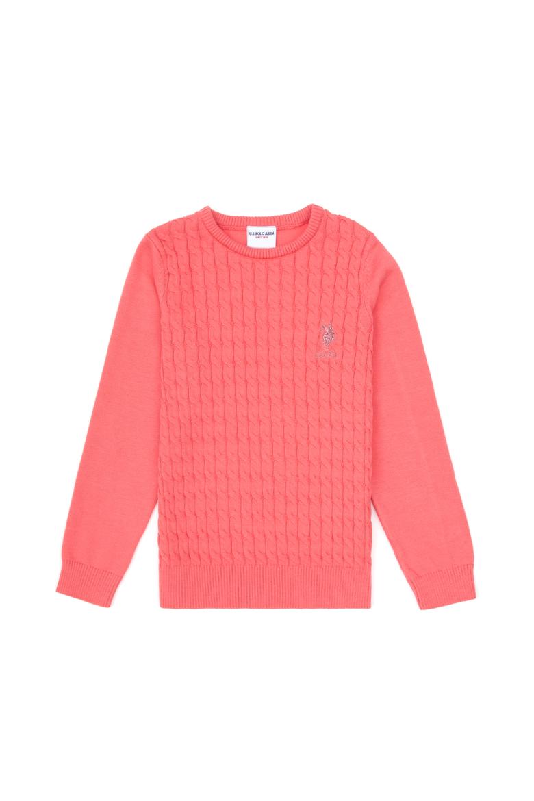 Kız Çocuk Nar Çiçeği Basic Kazak