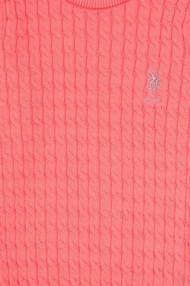 Kız Çocuk Nar Çiçeği Basic Kazak - 50313060020