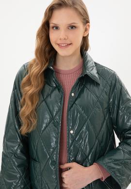 Kadın Koyu Yeşil Mont - 50312102017