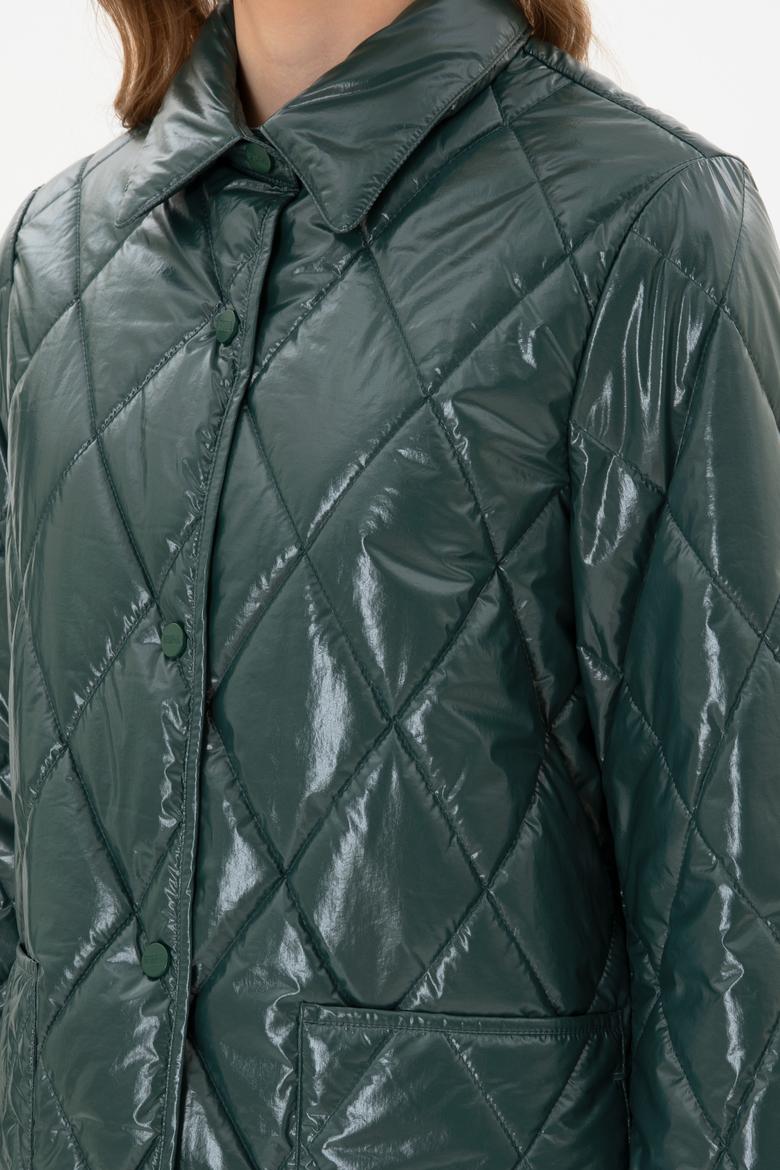 Kadın Koyu Yeşil Mont - 50312102017