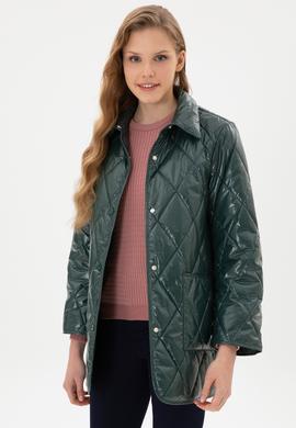 Kadın Koyu Yeşil Mont - 50312102017