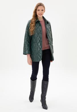 Kadın Koyu Yeşil Mont - 50312102017