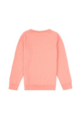 Kız Çocuk Somon Basic Kazak - 50313060030