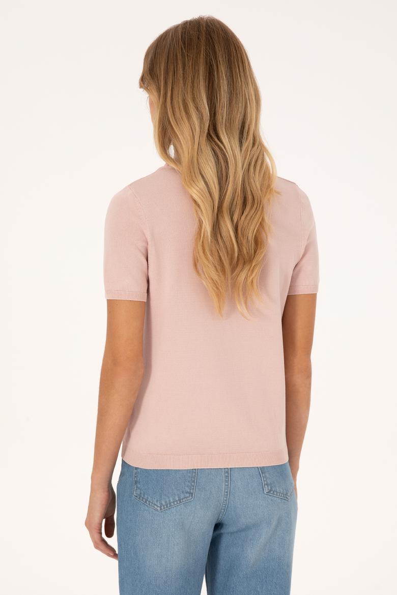 Kadın Pudra Boğazlı Kazak - 50314835031