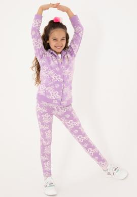 Kız Çocuk Lila Tayt - 50316760027
