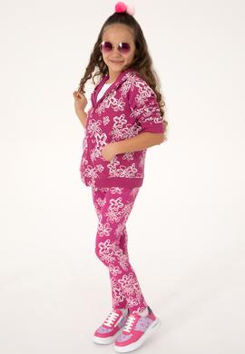 Kız Çocuk Pembe Tayt - 50316760016