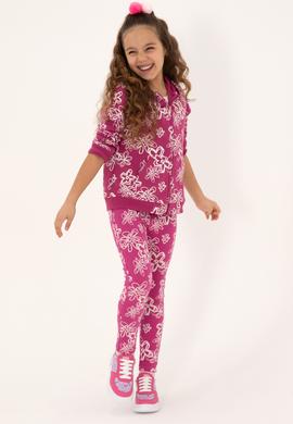 Kız Çocuk Pembe Tayt - 50316760016