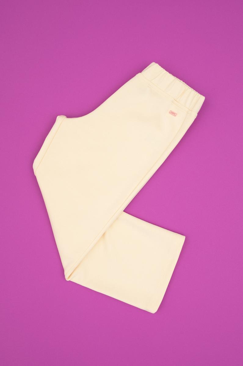 Kız Çocuk Ekru Eşofman Altı