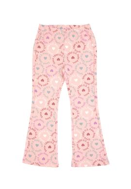 Kız Çocuk Pudra İspanyol Paça Tayt - 50318086003