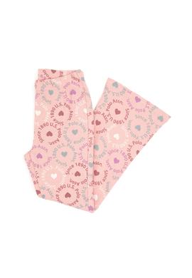 Kız Çocuk Pudra İspanyol Paça Tayt - 50318086003