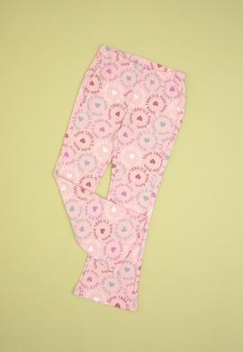 Kız Çocuk Pudra İspanyol Paça Tayt - 50318086003