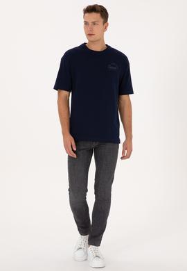 Erkek Lacivert Tişört - 50324795009