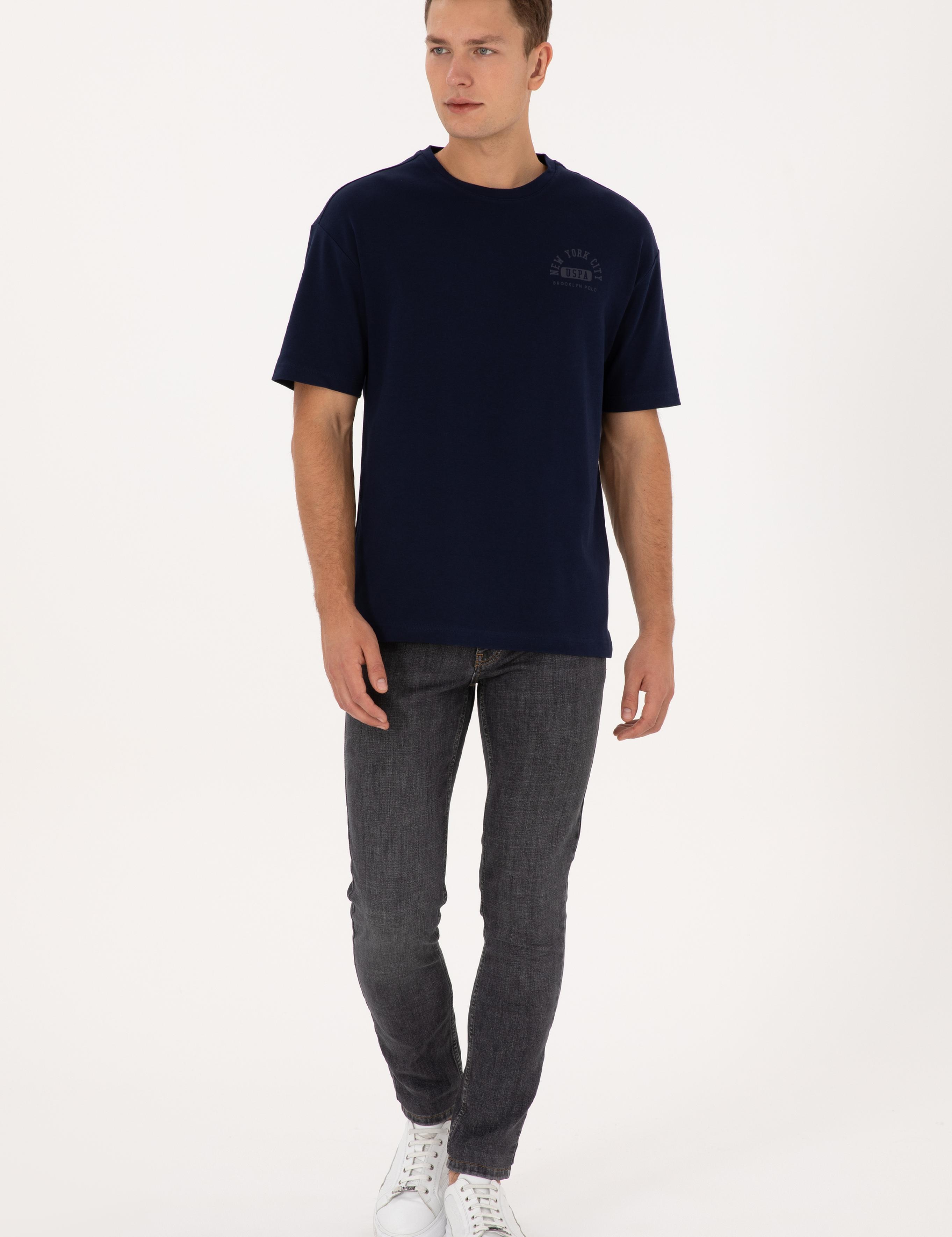 تی شرت یقه گرد ریلکس مردانه یو اس پولو | U.S. Polo Assn. - تصویر 4