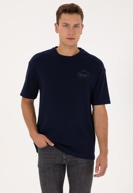 Erkek Lacivert Tişört - 50324795009