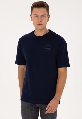 Erkek Lacivert Tişört - 50324795009