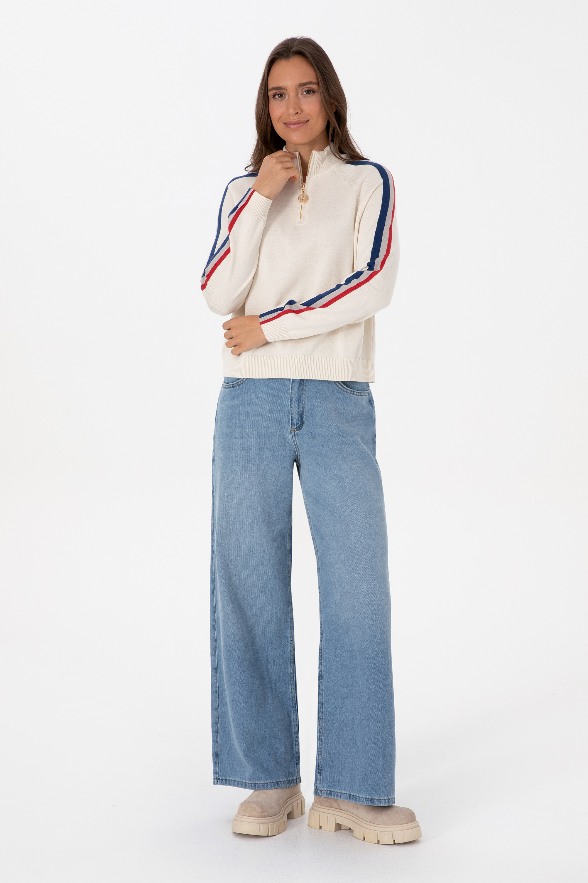 بافت Crop Top زنانه یو اس پولو | U.S. Polo Assn. - تصویر 4