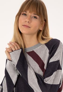 Kadın Krem Bisiklet Yaka Kazak - 50309642005