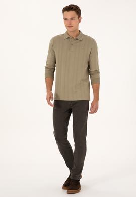 Erkek Açık Haki Sweatshirt - 50308925015