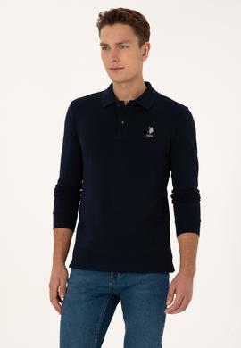 Erkek Lacivert Basic Sweatshirt - 50307687036