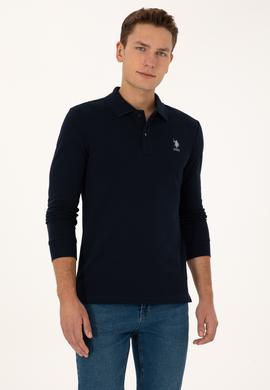 Erkek Lacivert Basic Sweatshirt - 50307687036