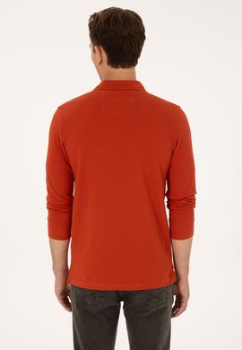 Erkek Kiremit Basic Sweatshirt - 50317510028