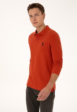 Erkek Kiremit Basic Sweatshirt - 50317510028