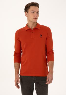 Erkek Kiremit Basic Sweatshirt - 50317510028