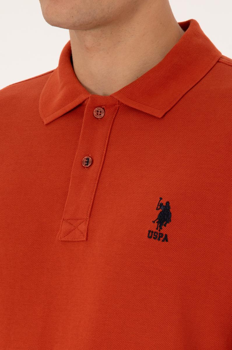 Erkek Kiremit Basic Sweatshirt