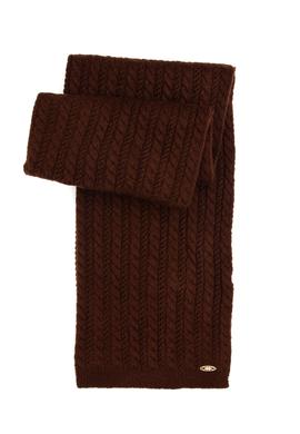 Kadın Koyu Kahverengi Kaşkol - 50312124002