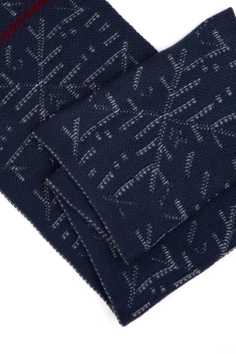 Erkek Açık Lacivert Kaşkol - 50311835002