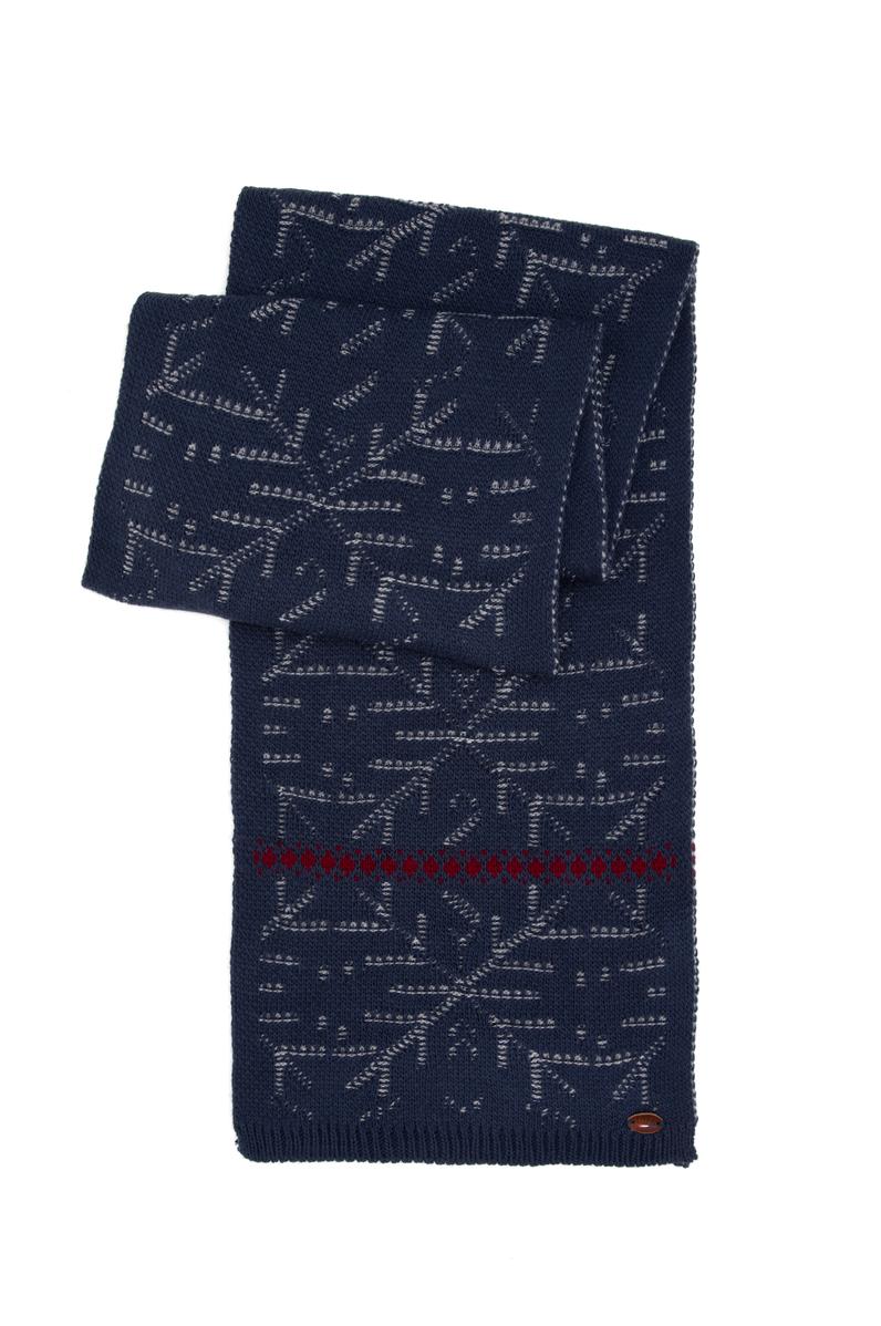 Erkek Açık Lacivert Kaşkol