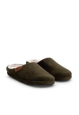 Erkek Koyu Yeşil Terlik - 50317679025