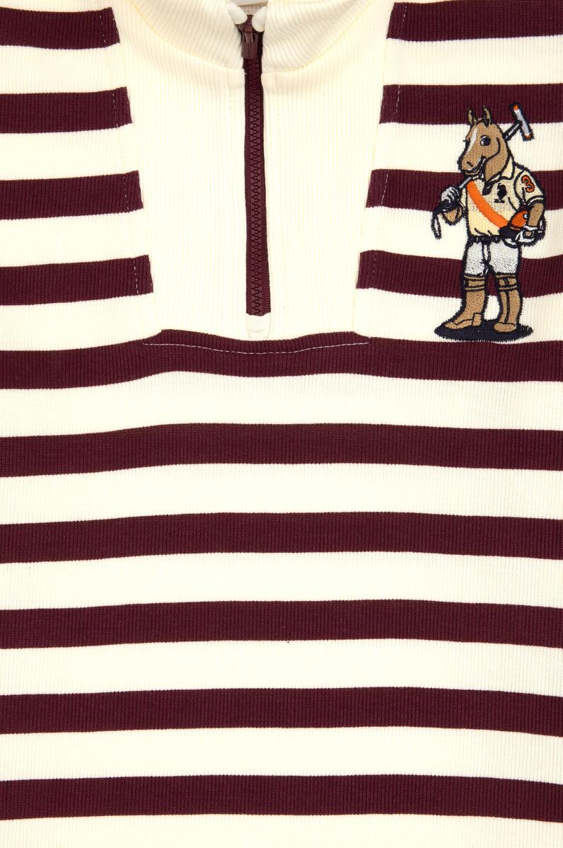 Erkek Çocuk Lacivert Yarm Fermuarlı Süprem Sweatshirt