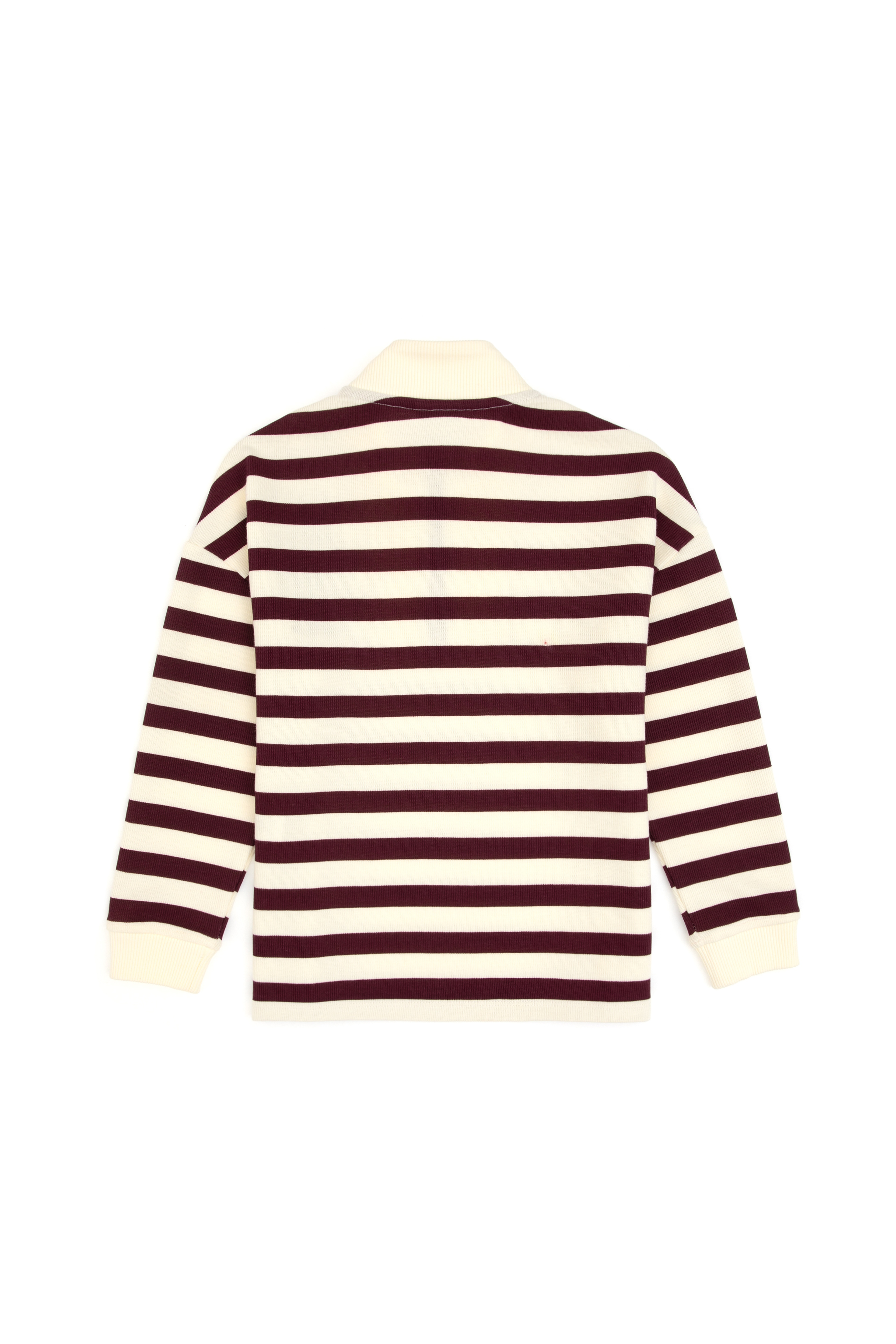 Erkek Çocuk Lacivert Yarm Fermuarlı Süprem Sweatshirt - Image 3