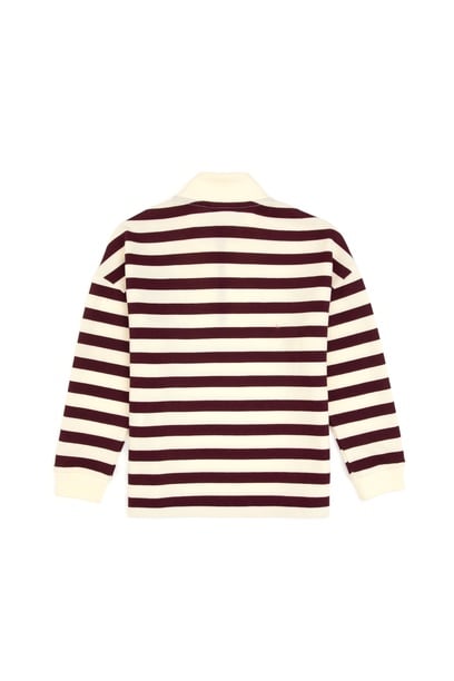 Erkek Çocuk Lacivert Yarm Fermuarlı Süprem Sweatshirt
