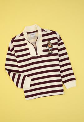 Erkek Çocuk Lacivert Yarm Fermuarlı Süprem Sweatshirt - 50316707002