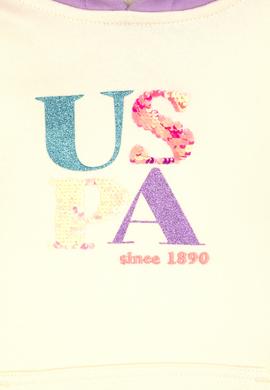 Kız Çocuk Krem Kapüşonlu Sweatshirt - 50314277002