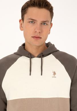 Erkek Vizon Sweatshirt - 50308130016