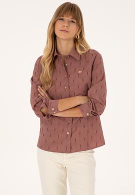 Kadın Orkide Uzun Kollu Gömlek - 50308707021