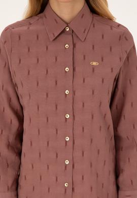 Kadın Orkide Uzun Kollu Gömlek - 50308707021