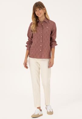 Kadın Orkide Uzun Kollu Gömlek - 50308707021