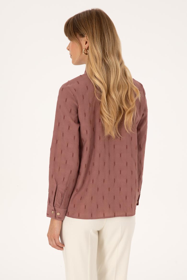 Kadın Orkide Uzun Kollu Gömlek - 50308707021